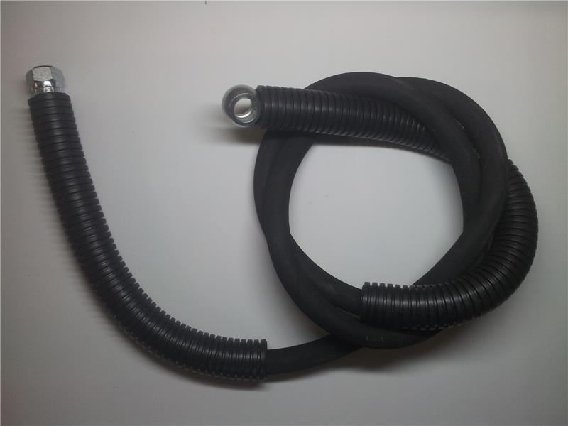Hydraulic hose 1/4 inch O01 - I01 L: 1100 mm engine - m....